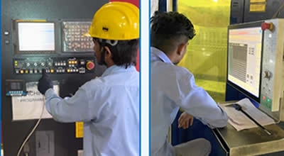 CNC turret punching for repetitive sheet metal operations