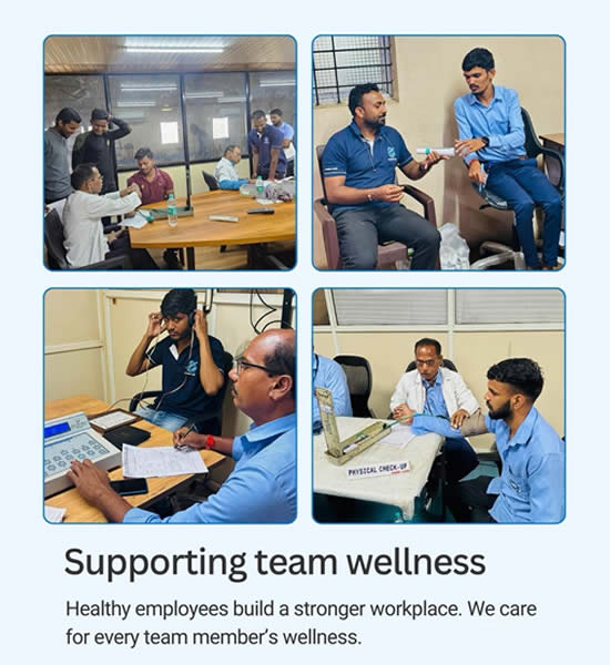 Preventive health screening for Kakade Laser employees