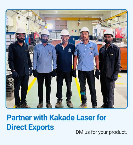 Team Kakade Laser with export-ready shipments