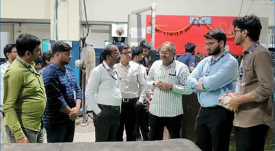 Industrial Visit in Pune Manufacturing Company Kakade Laser