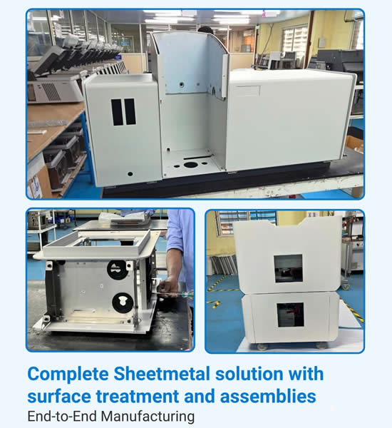Customised scientific instrument enclosures