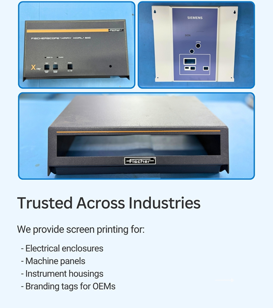 Industrial screen printing setup in Pune
