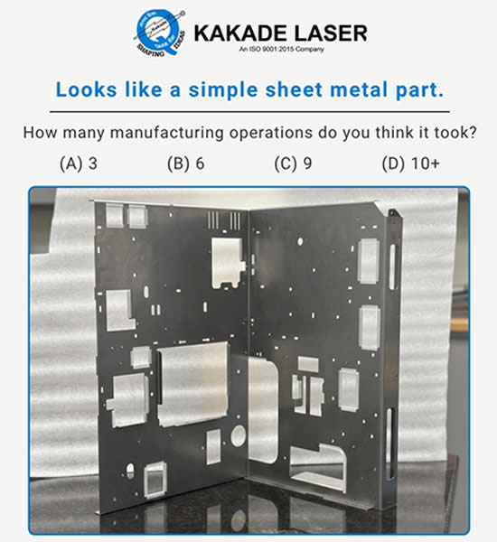 Sheet metal fabrication process at Kakade Laser Pune