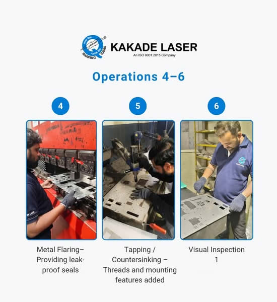 CNC bending and forming of sheet metal components