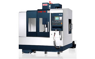 Milling machine working on tool block at Kakade Laser