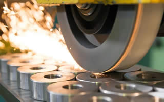 Surface grinding tool part with mirror finish