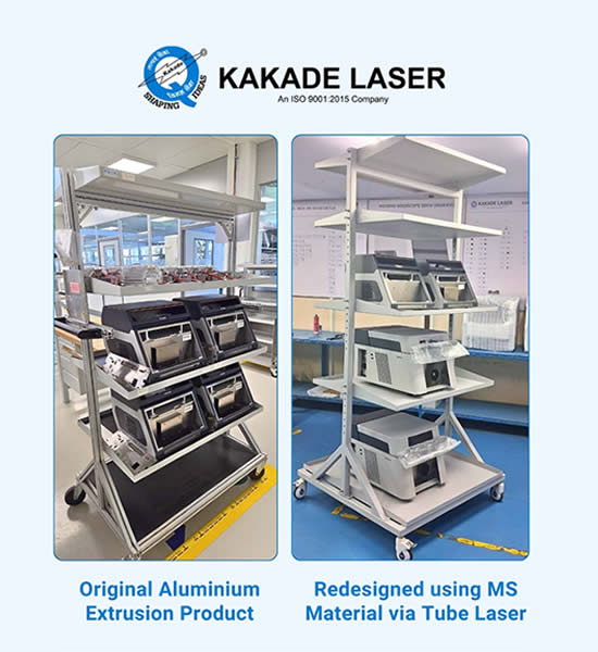 aluminium extrusion vs tube laser replica
