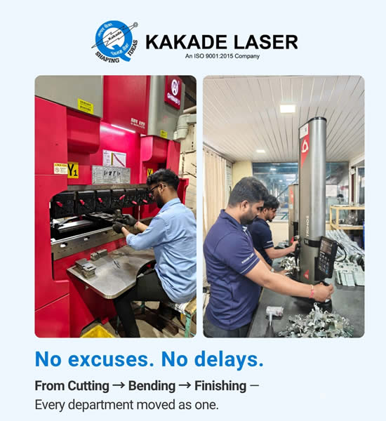 CNC bending and in-process inspection for urgent sheet-metal order