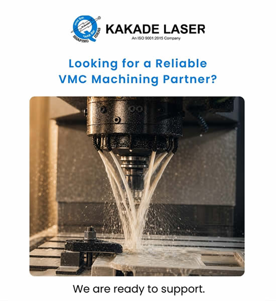 Precision VMC machining services for industrial components