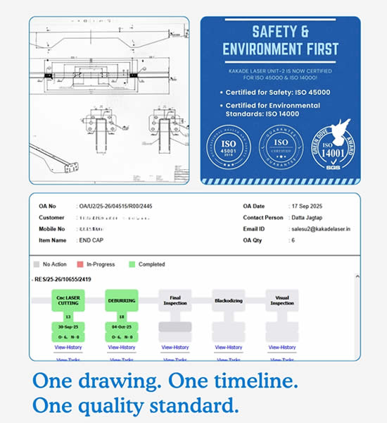 Finished assembly manufacturing under one roof